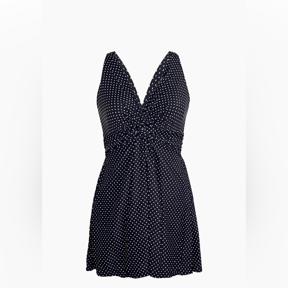 Miraclesuit Black and White Polka Dot Swimsuit NEW - Picture 6 of 8